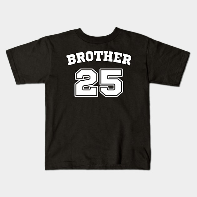 Brother 2025 Pregnancy Announcement Kids T-Shirt by Arts-lf